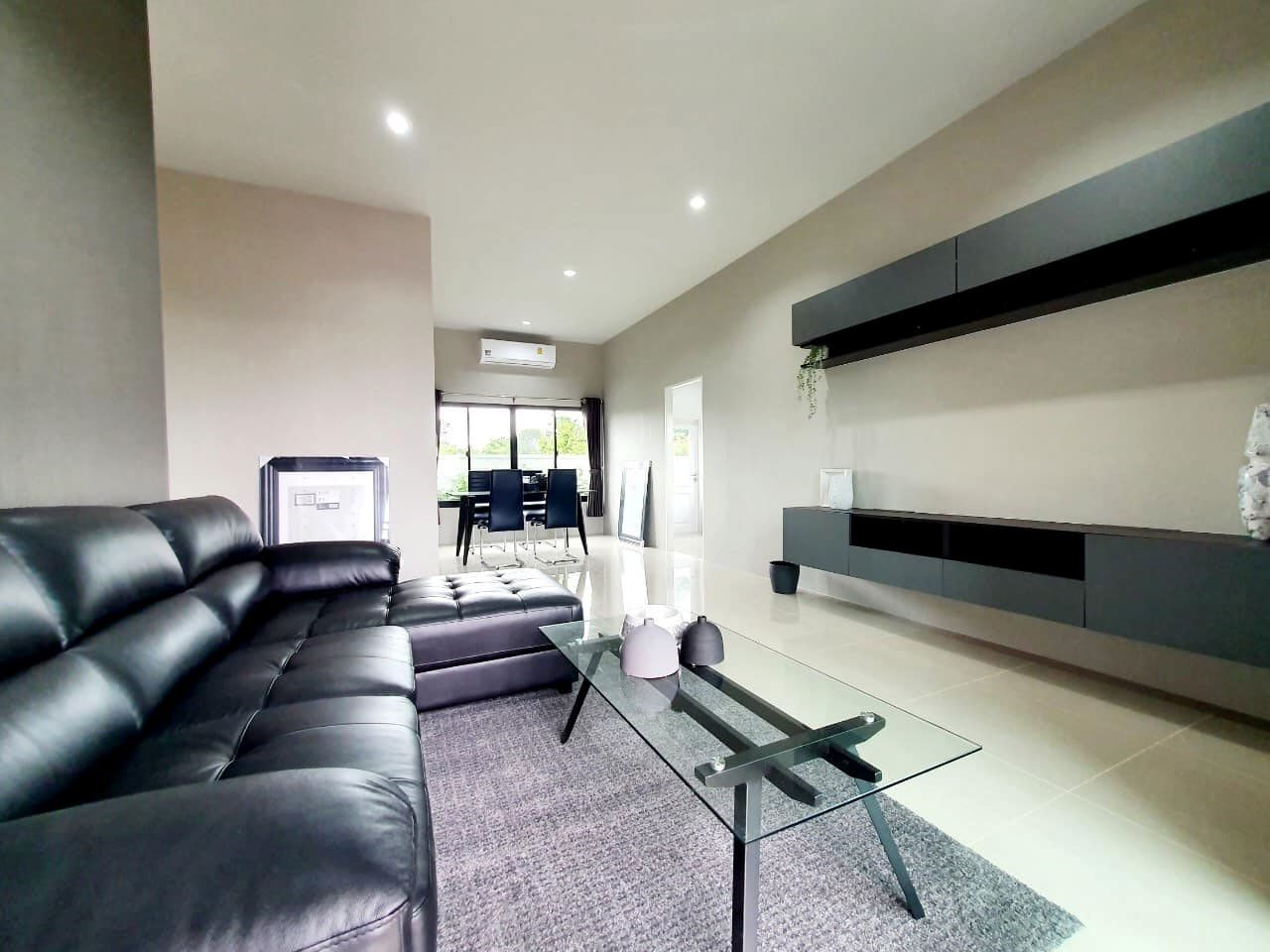 Living Room Interior — Model Unit